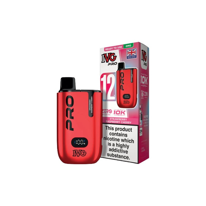 0mg IVG Pro 12 Pod Vape Kit 10000 Puffs