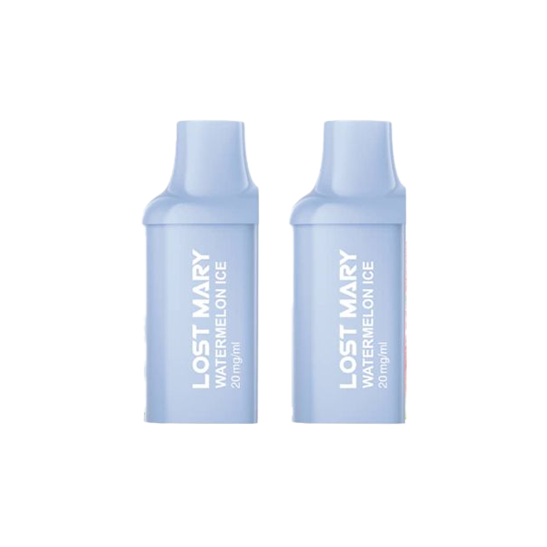 20mg Lost Mary BM600 Prefilled Replacement Pods 1200 Puffs - 2 Pcs