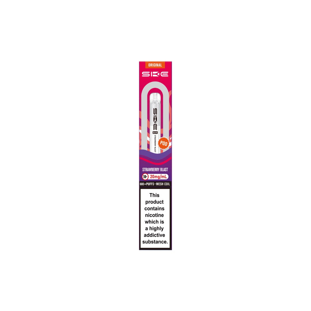 20mg SKE Bar 600 Replacement Prefilled Pods - 2 Pcs