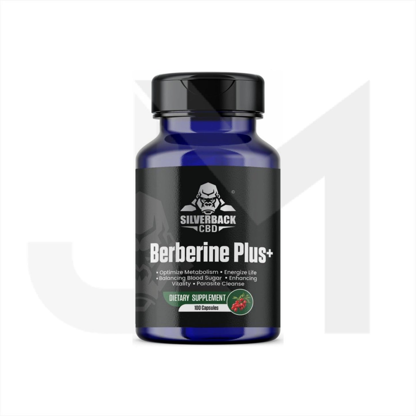 Silverback CBD Berberine Plus+ - 100 Caps