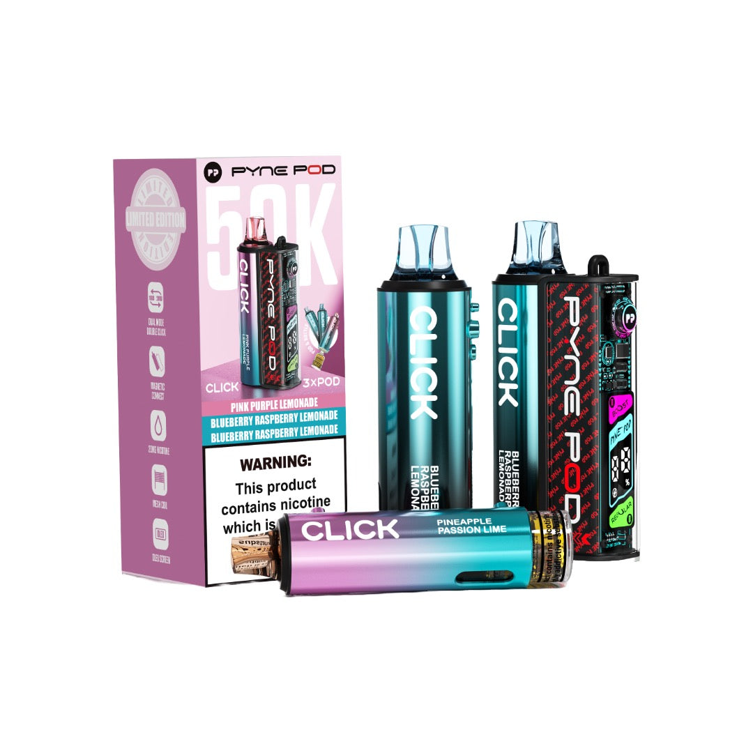 20mg Pyne Pod Click 50K Prefilled Pod Vape Kit
