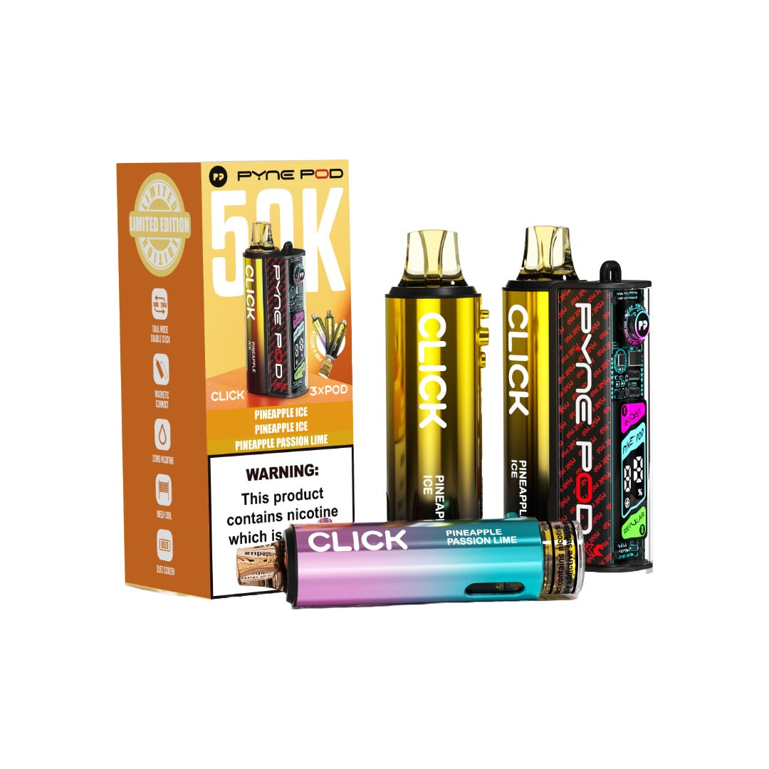 20mg Pyne Pod Click 50K Prefilled Pod Vape Kit