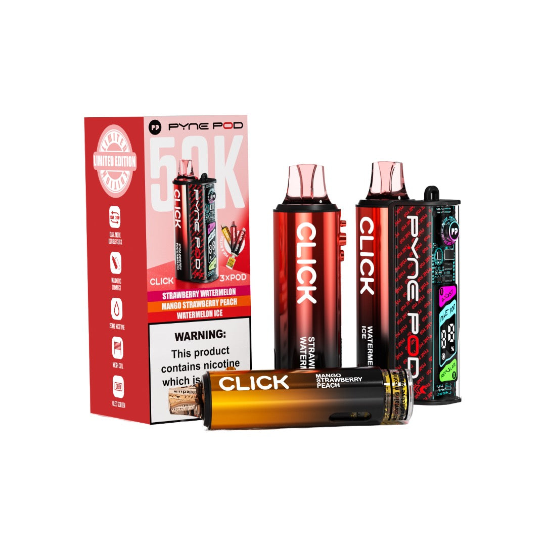 20mg Pyne Pod Click 50K Prefilled Pod Vape Kit