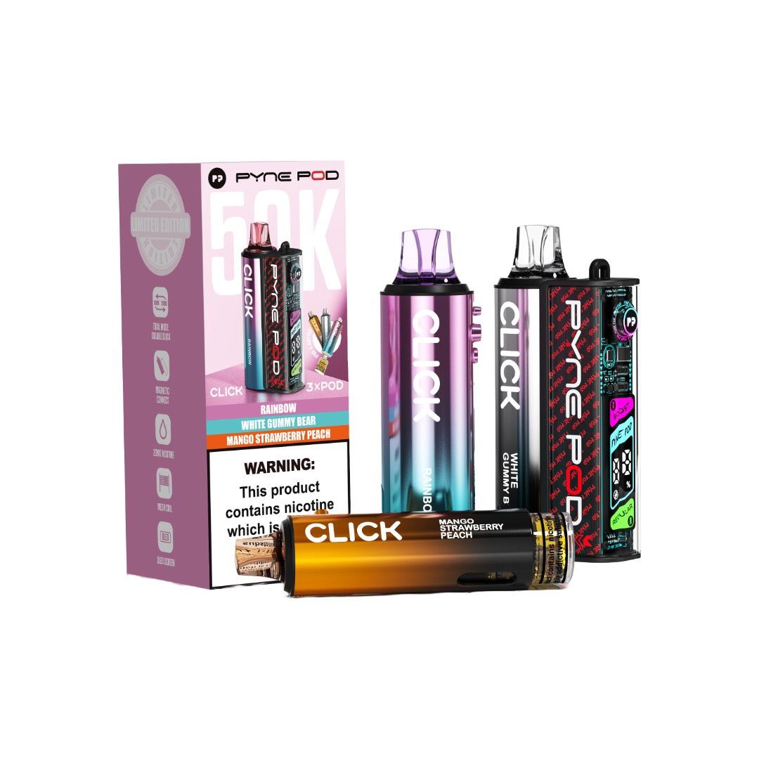 20mg Pyne Pod Click 50K Prefilled Pod Vape Kit