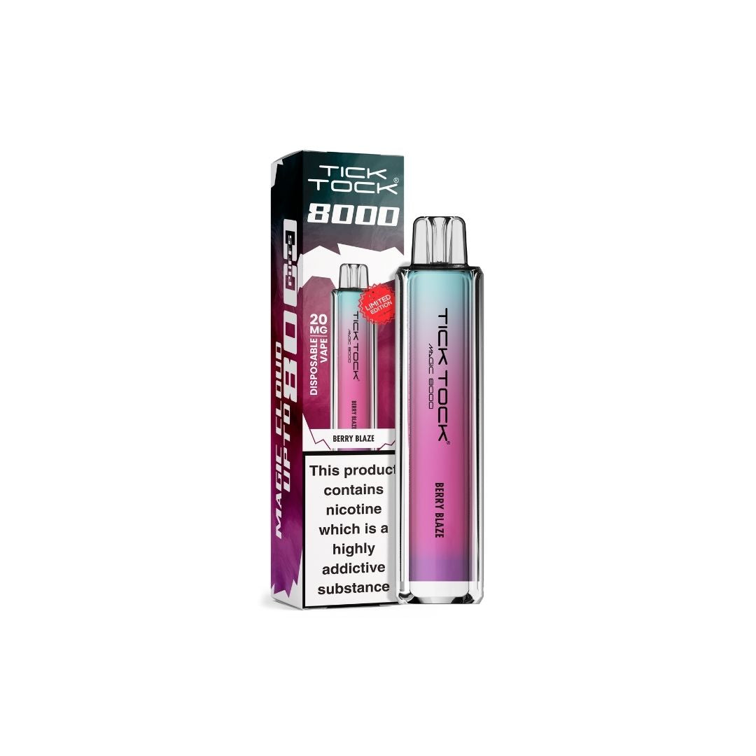 20mg Tick Tock Magic 8000 Prefilled Pod Kit 8000 Puffs