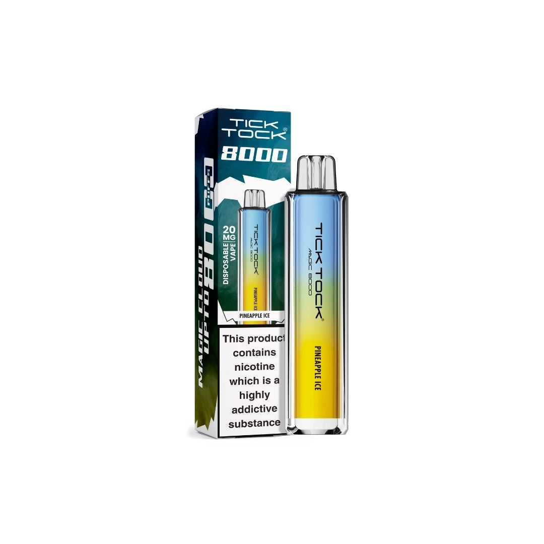 20mg Tick Tock Magic 8000 Prefilled Pod Kit 8000 Puffs