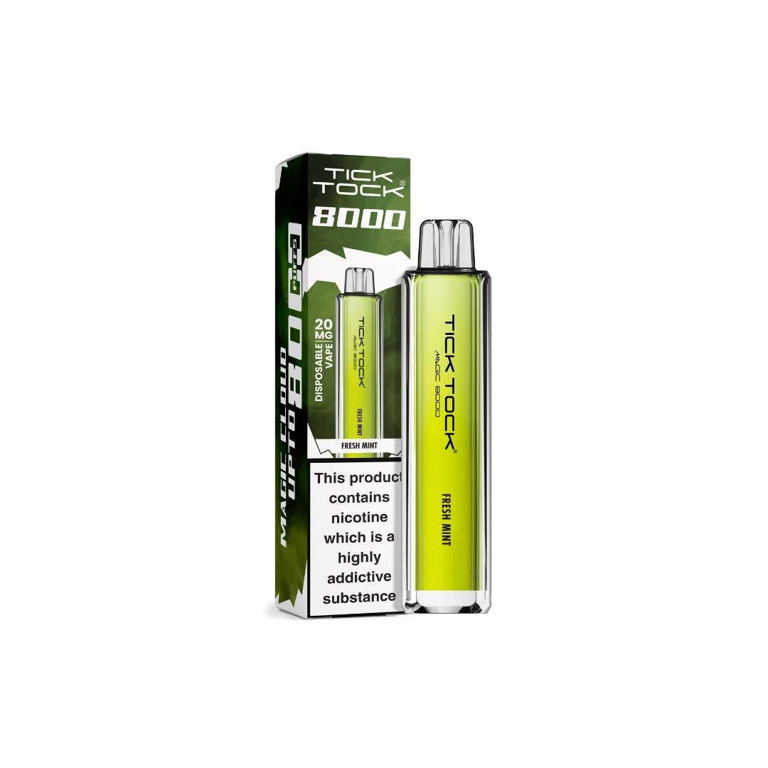 20mg Tick Tock Magic 8000 Prefilled Pod Kit 8000 Puffs