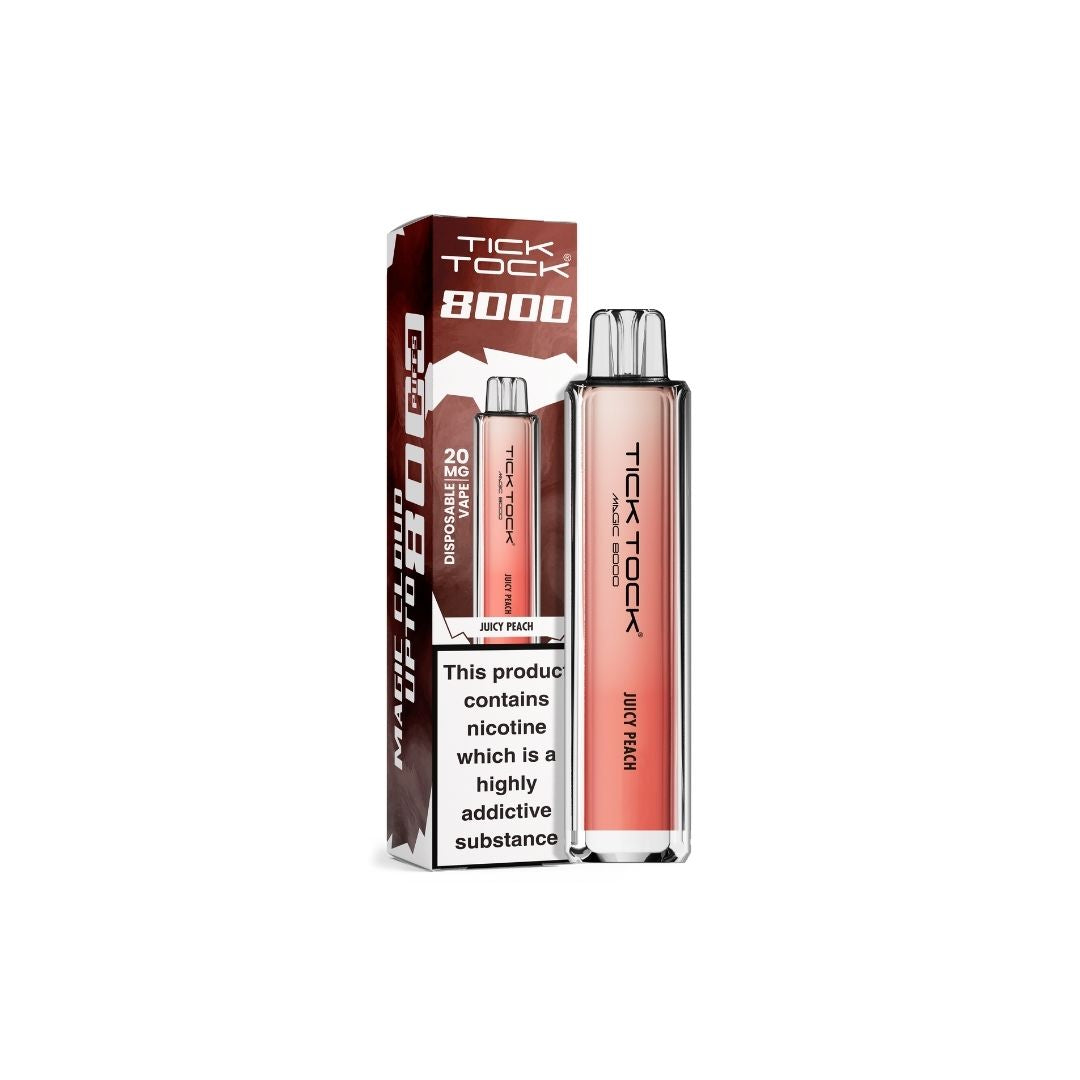 20mg Tick Tock Magic 8000 Prefilled Pod Kit 8000 Puffs