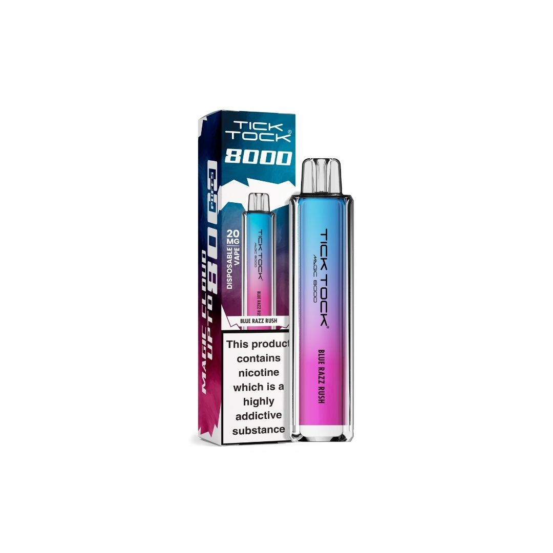 20mg Tick Tock Magic 8000 Prefilled Pod Kit 8000 Puffs