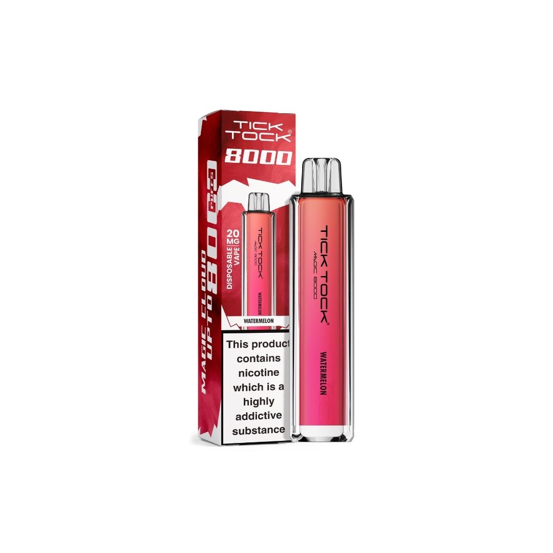 20mg Tick Tock Magic 8000 Prefilled Pod Kit 8000 Puffs