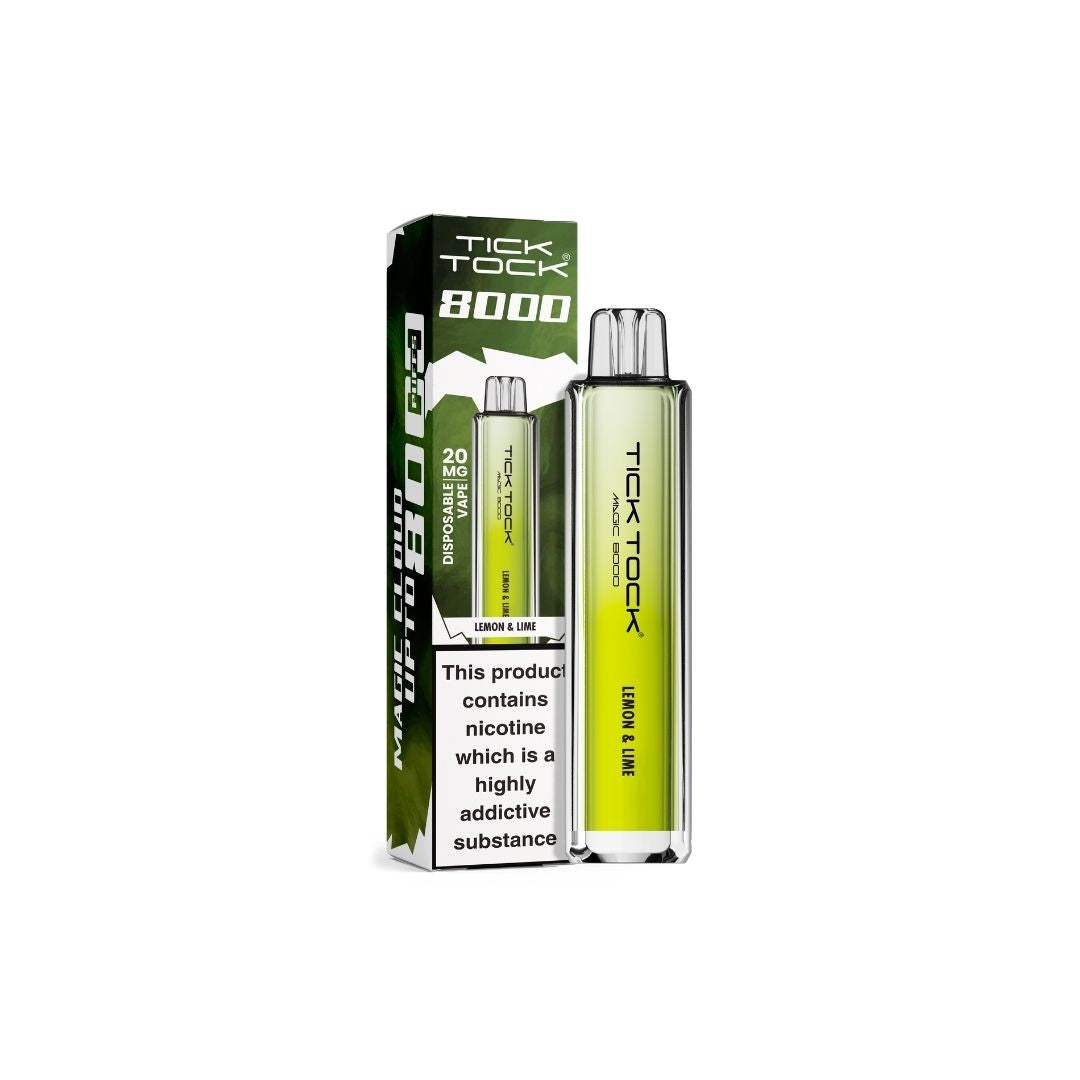 20mg Tick Tock Magic 8000 Prefilled Pod Kit 8000 Puffs