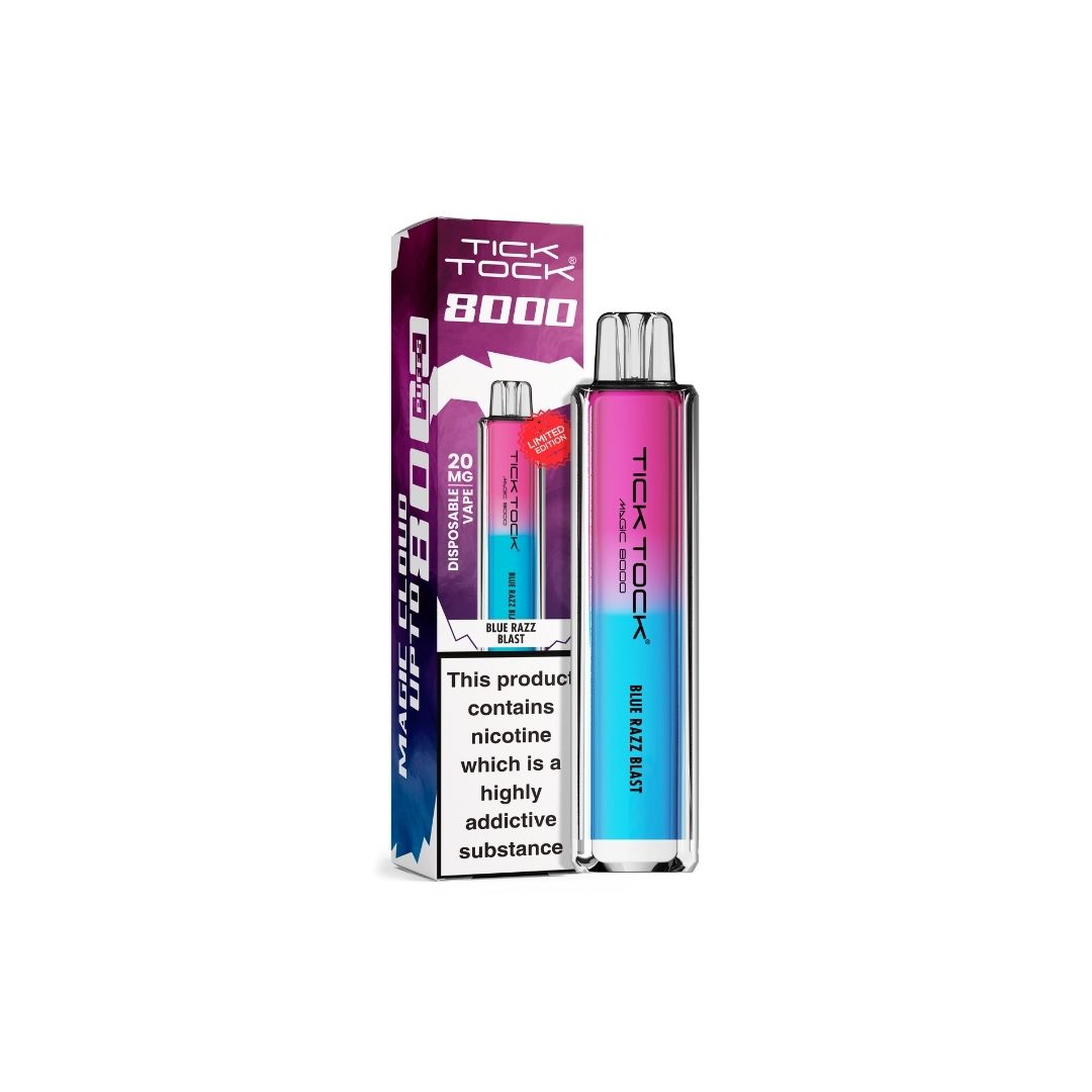 20mg Tick Tock Magic 8000 Prefilled Pod Kit 8000 Puffs