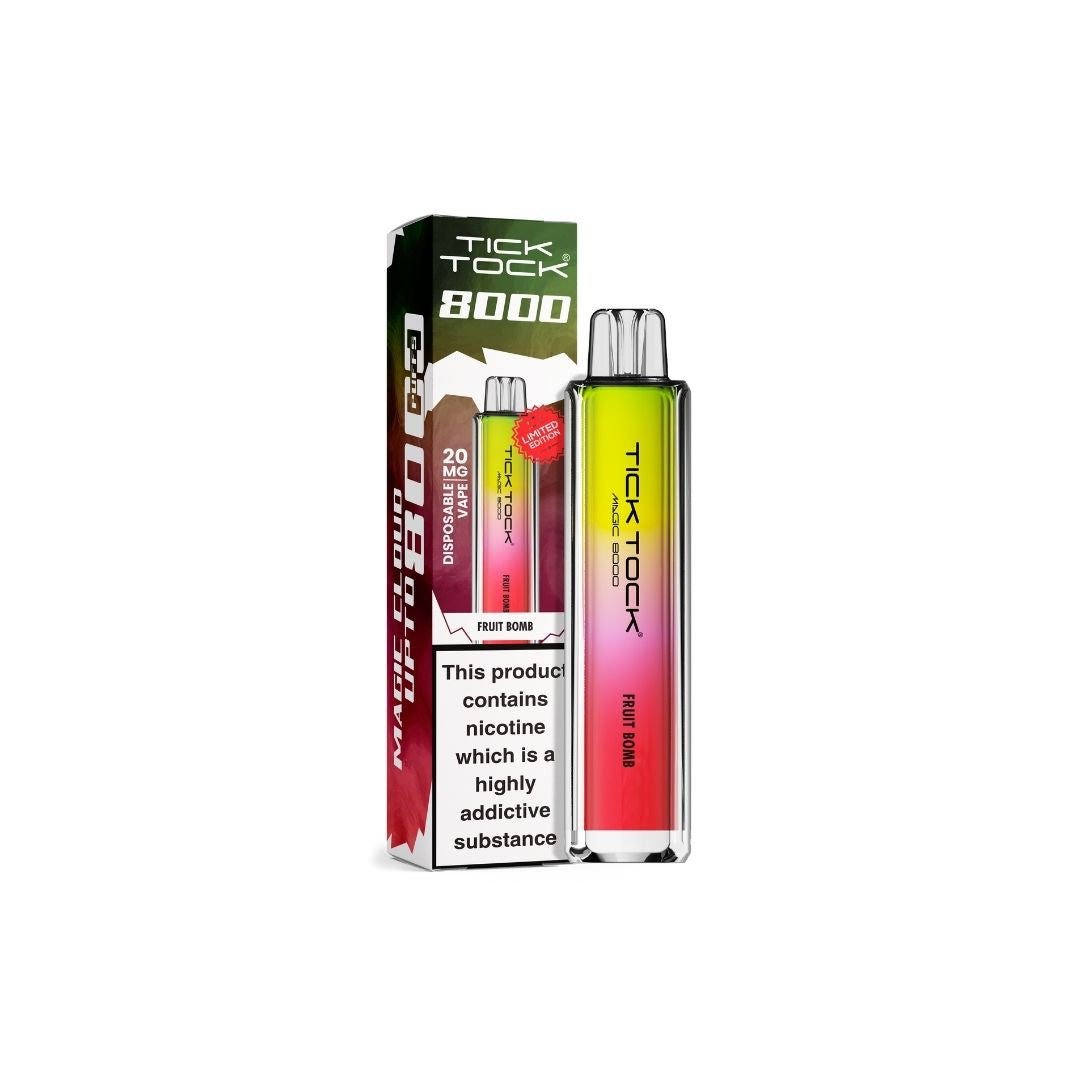 20mg Tick Tock Magic 8000 Prefilled Pod Kit 8000 Puffs