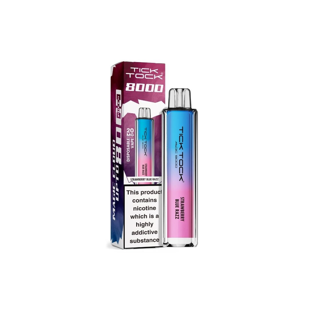 20mg Tick Tock Magic 8000 Prefilled Pod Kit 8000 Puffs