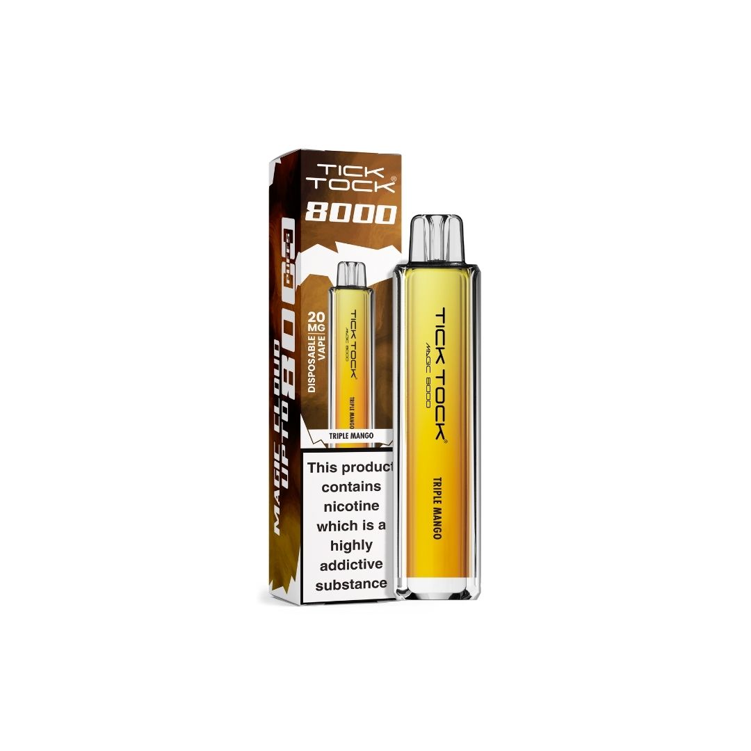 20mg Tick Tock Magic 8000 Prefilled Pod Kit 8000 Puffs