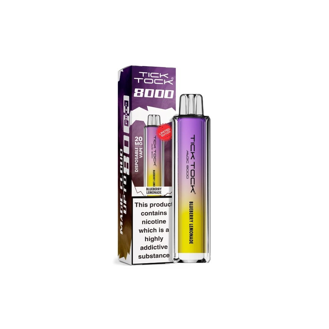 20mg Tick Tock Magic 8000 Prefilled Pod Kit 8000 Puffs