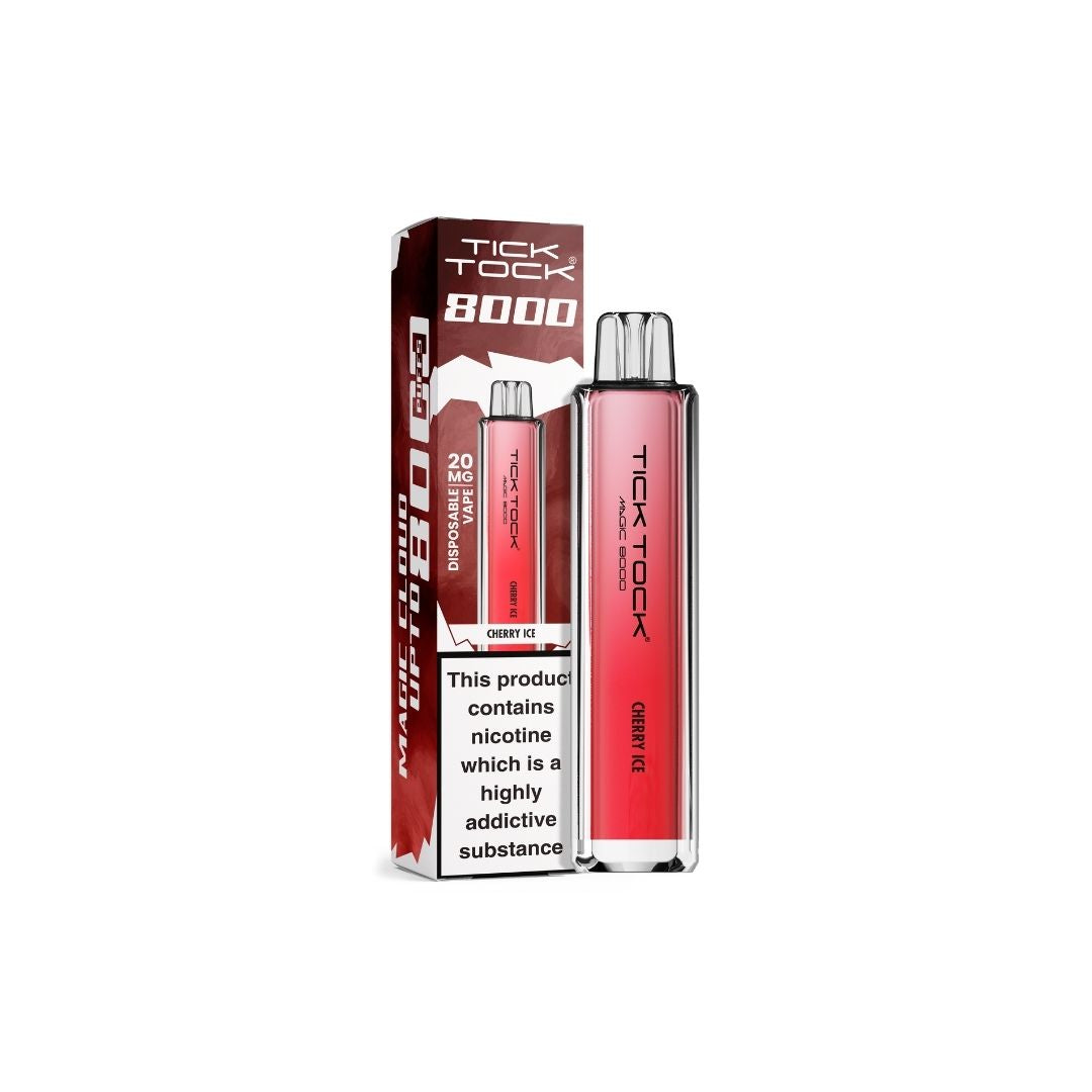 20mg Tick Tock Magic 8000 Prefilled Pod Kit 8000 Puffs
