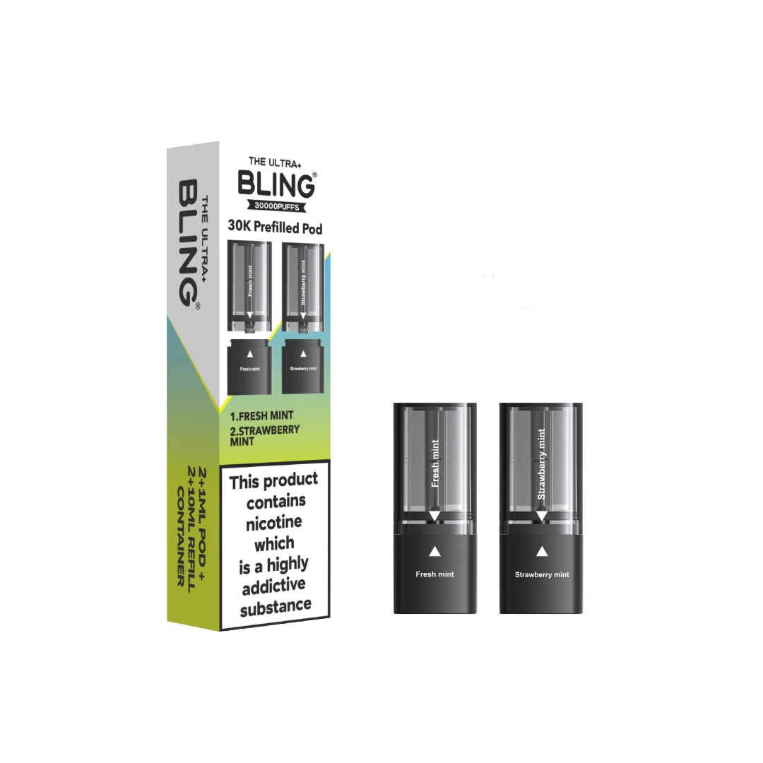 20mg Bling Ultra Pro Max 30K Prefilled Pods