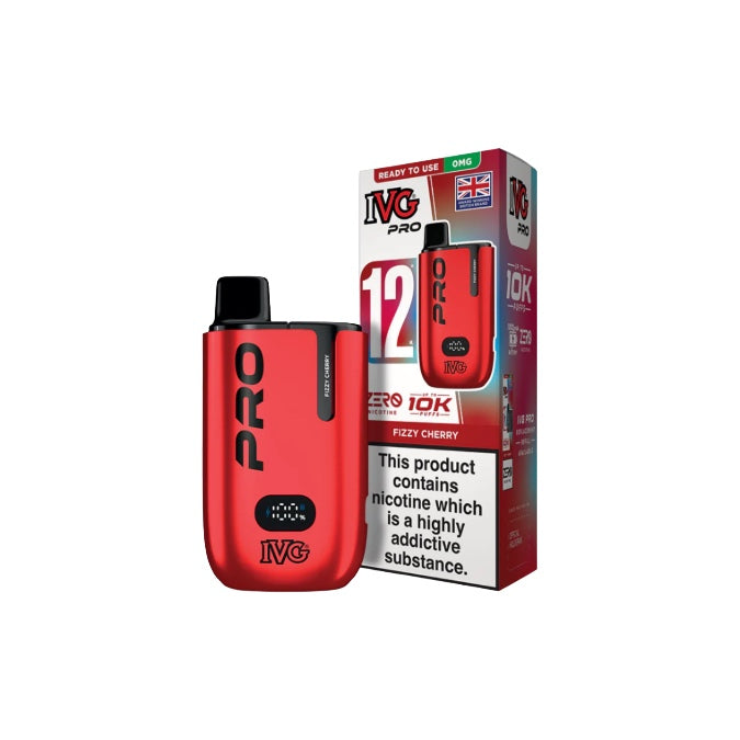 0mg IVG Pro 12 Pod Vape Kit 10000 Puffs