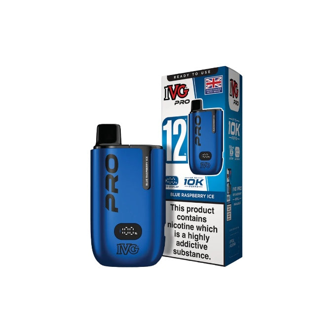 10mg IVG Pro 12 Prefilled Pod Vape Kit 10000 Puffs