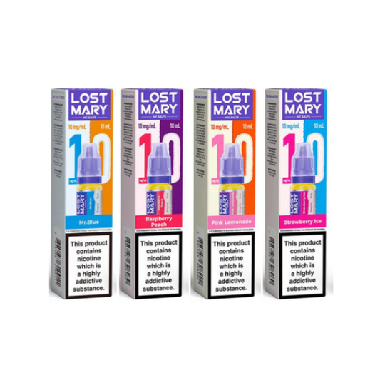 10mg Lost Mary 10ml Nic Salts (50VG/50PG)