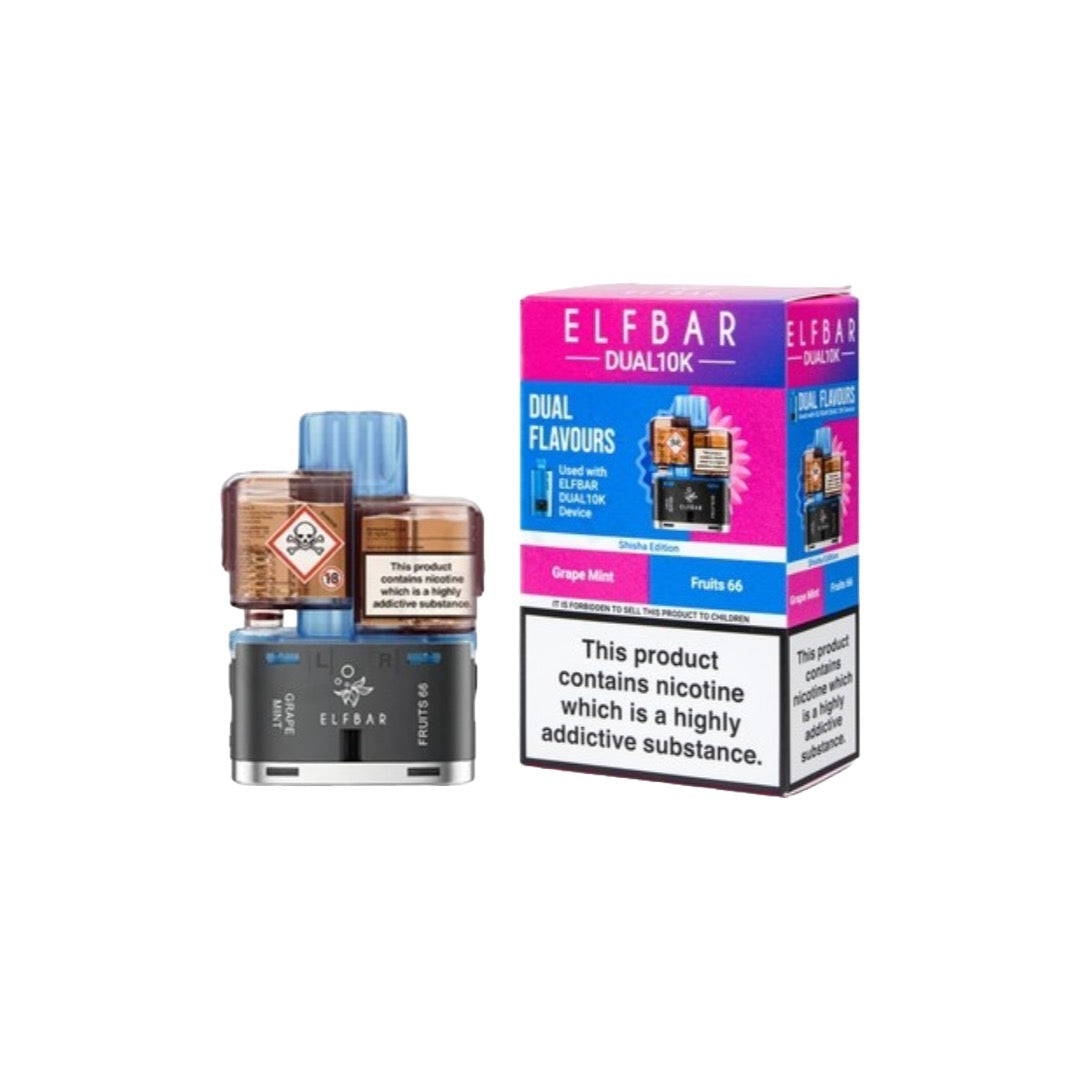 20mg ELFBAR Dual 10K Prefilled Pod Pack 10000 Puffs