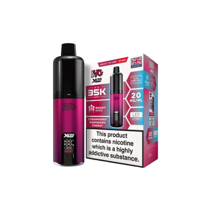 20mg IVG XL 35K Prefilled Pod Vape Kit 35000 Puffs