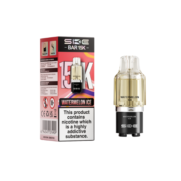 20mg SKE Bar 15K Prefilled Pod 15000 Puffs - 1Pc