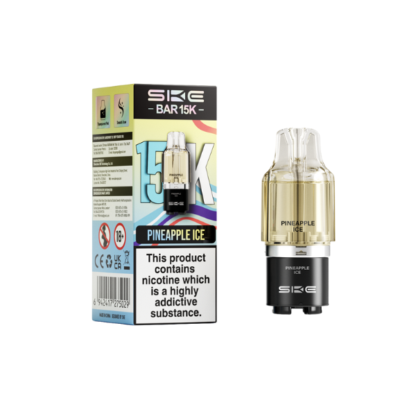 20mg SKE Bar 15K Prefilled Pod 15000 Puffs - 1Pc