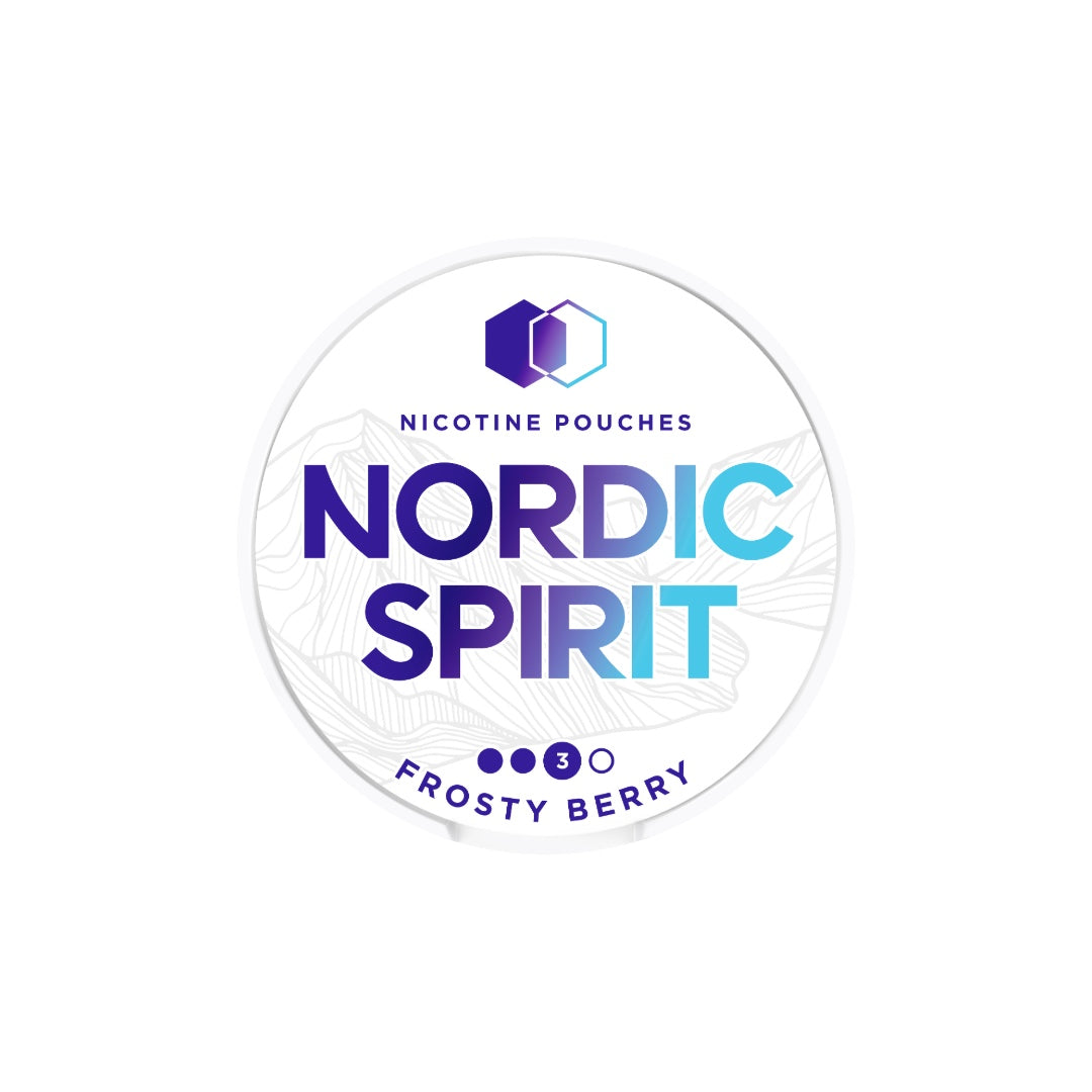9mg Nordic Spirit Strong Nicotine Pouches - 20 Pouches