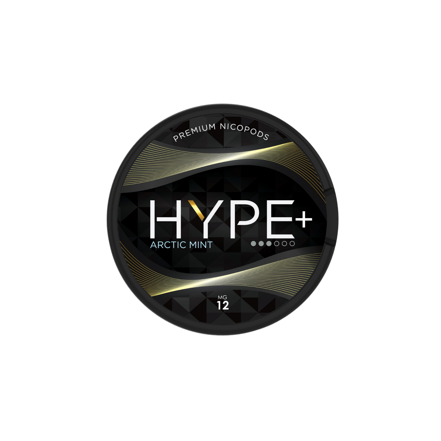 12mg Hype+ Nicotine Pouches - Arctic Mint - 20 Pouches