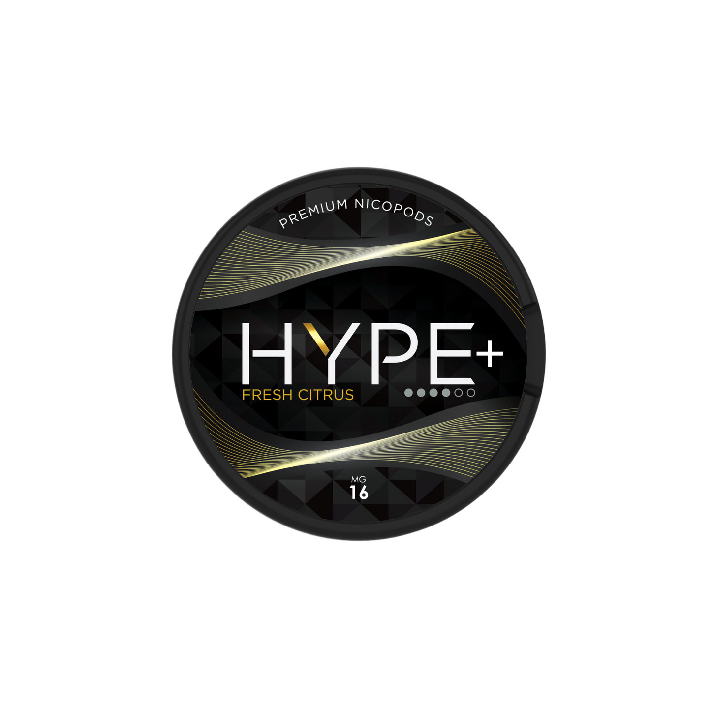 16mg Hype+ Nicotine Pouches - Fresh Citrus - 20 Pouches