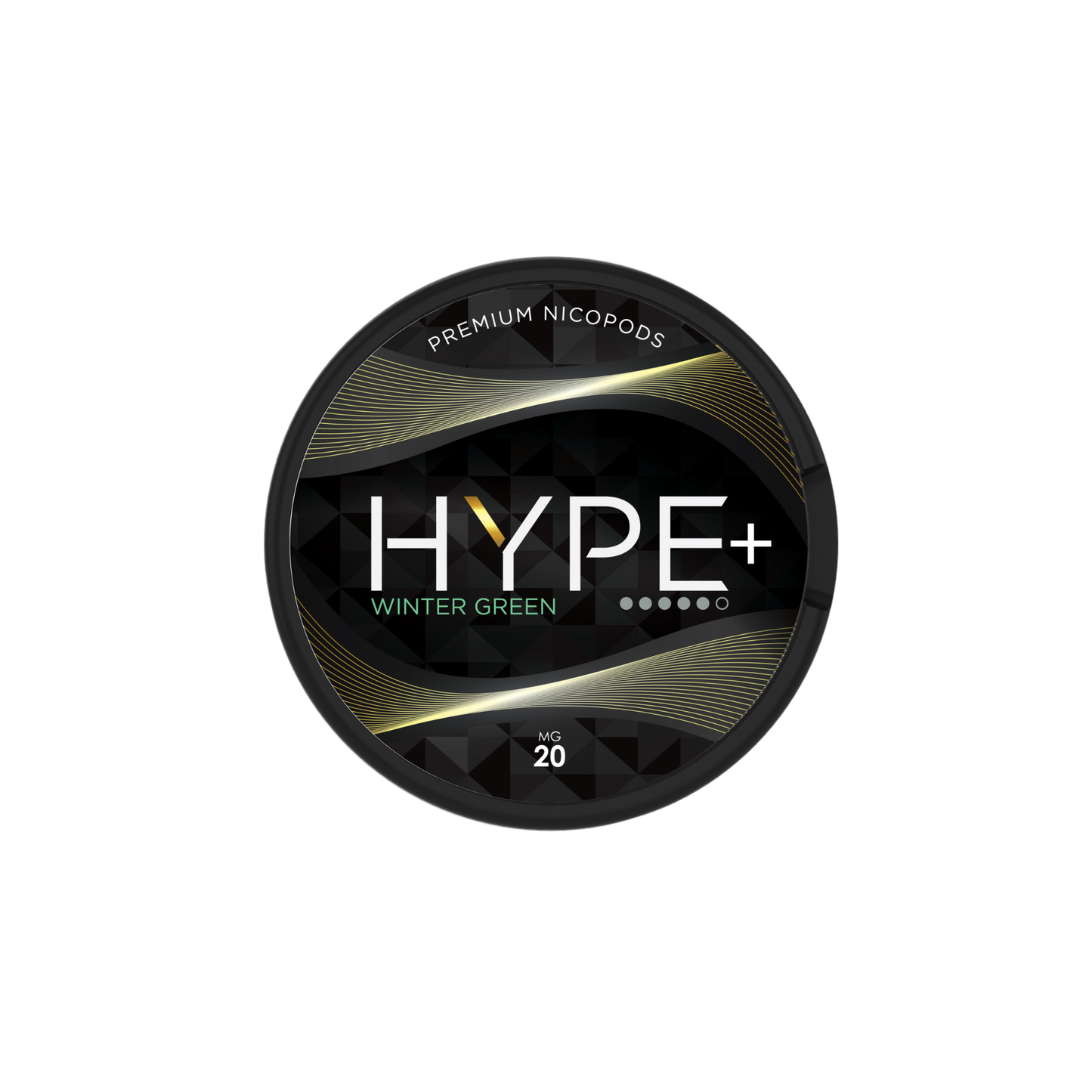 20mg Hype+ Nicotine Pouches - Wintergreen - 20 Pouches