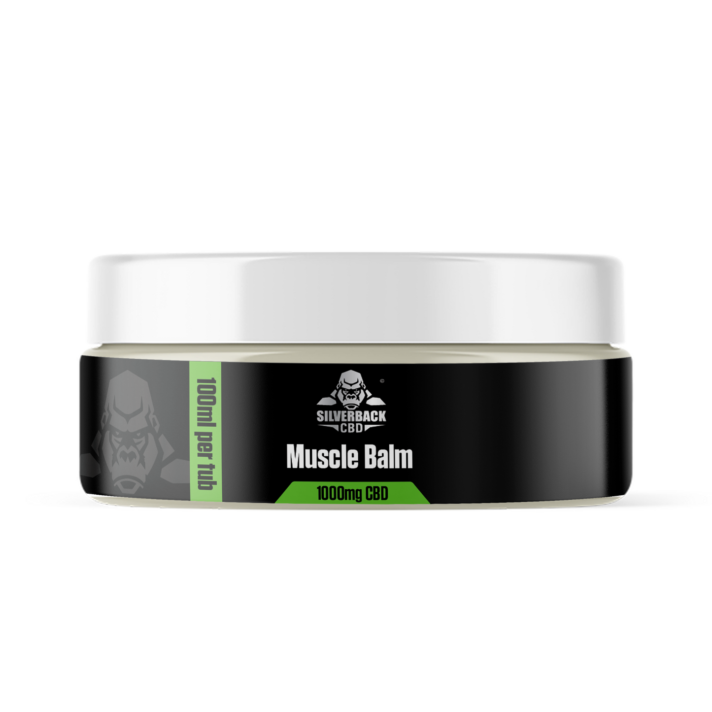Silverback CBD 1000mg Muscle Rub