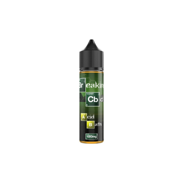 Breaking CBD 1000mg CBD Isolate E-liquid 50ml (50PG/50VG)