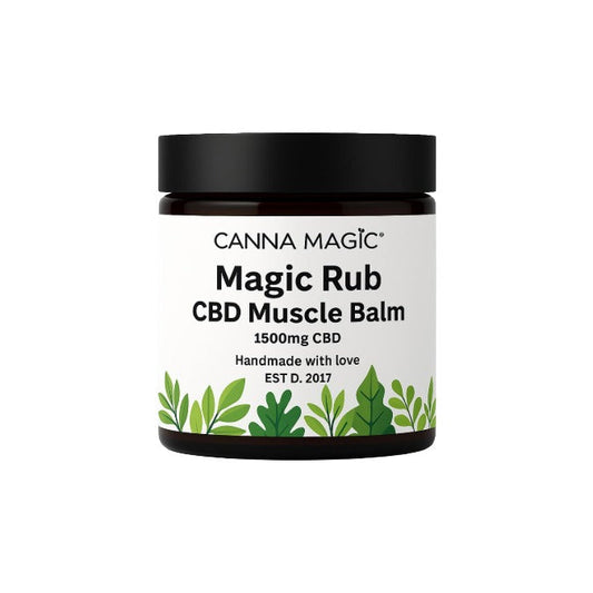 Canna Magic 1500mg Magic Rub CDB Muscle Balm