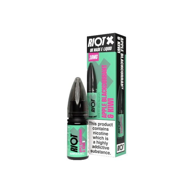 10mg RIOT X Premium Nic Salts - 10ml