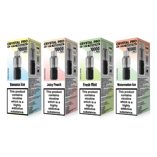 20mg Crystal Pro CP 10K Prefilled Pod 10000 Puffs - 1Pc