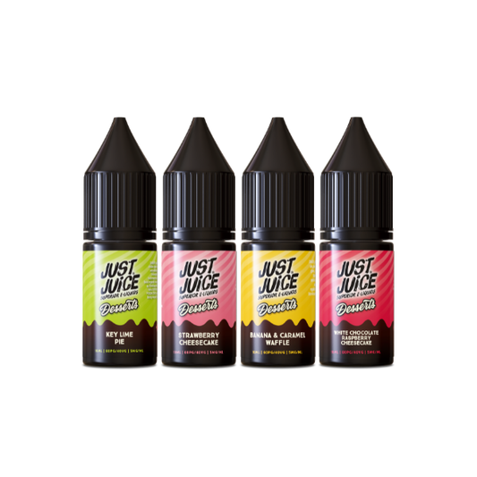 5mg Just Juice Desserts 10ml Nic Salts (40VG/60PG)