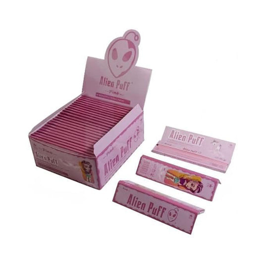 Alien Puff Pink Kingsize 50 Booklets (HP2103-50)