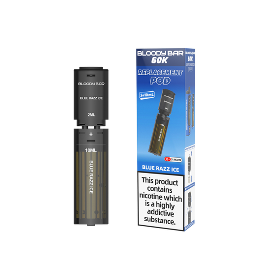 20mg Bloody Bar 60K Prefilled Pods 60000 Puffs - 1 Pc