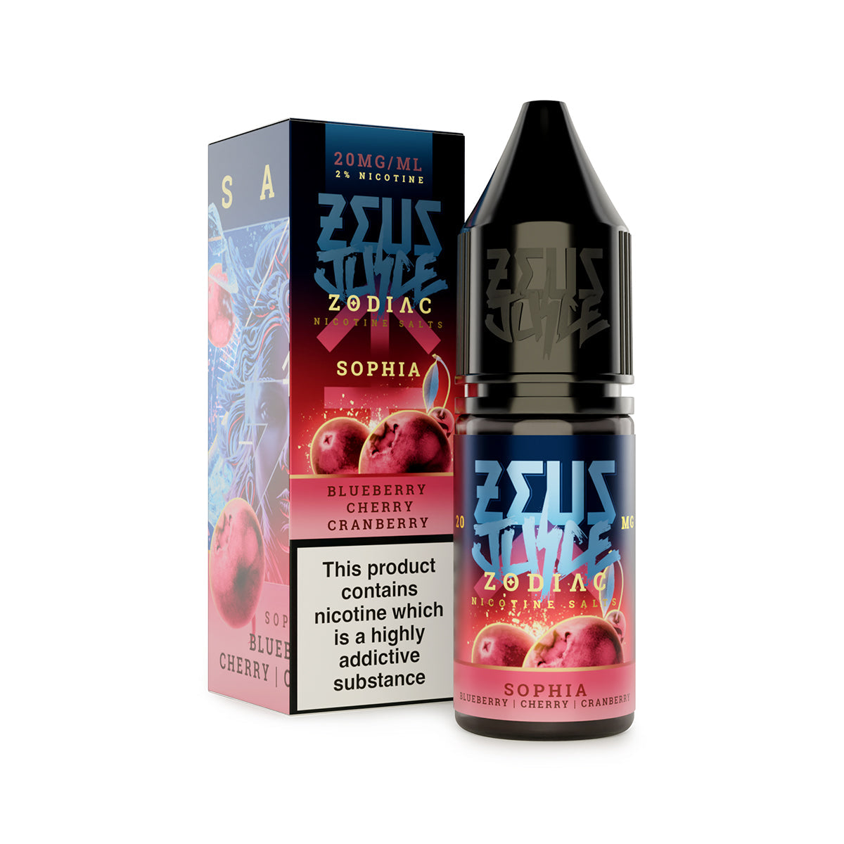 10mg Zeus Juice Zodiac 10ml Nic Salt (50VG/50PG)