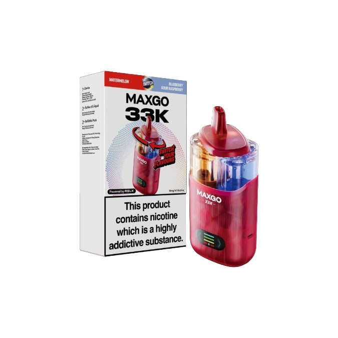 18mg Relx Maxgo 33K Prefilled Pod Vape Kit 25W