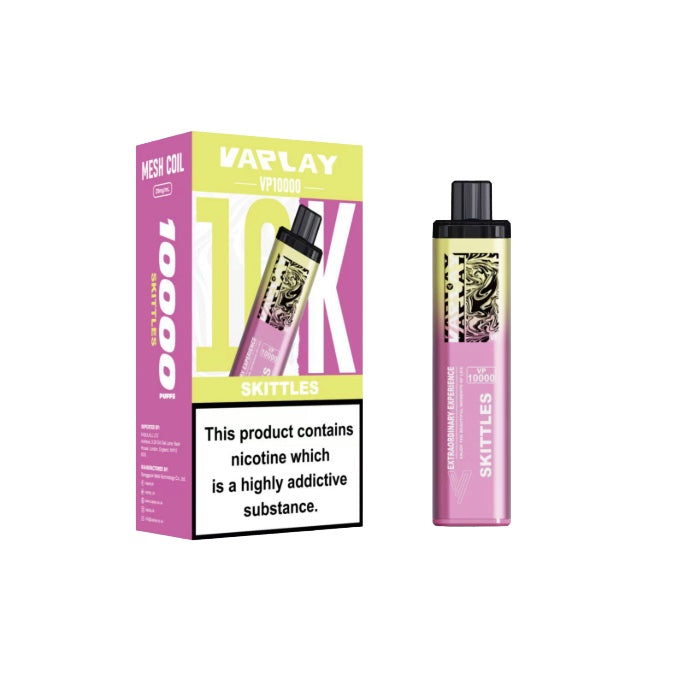 20mg Vaplay Royal 10k Prefilled Pod Vape Kit 10000 puffs