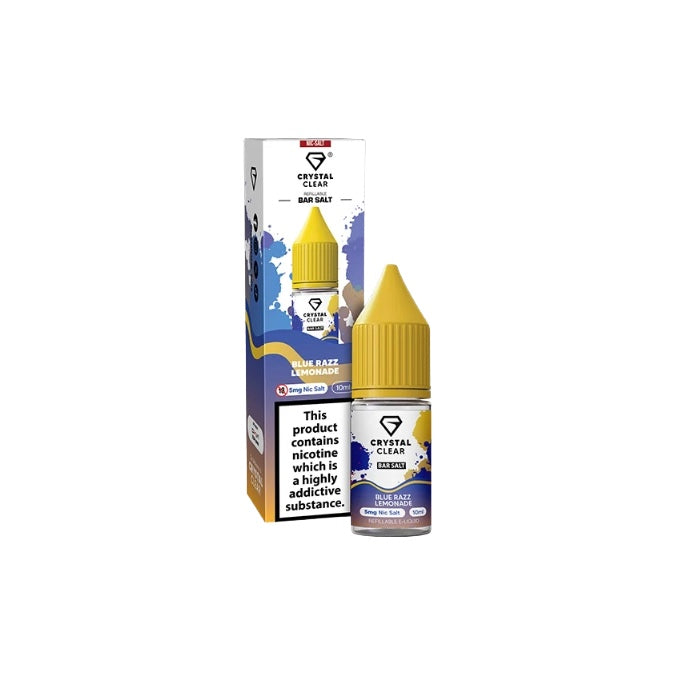 5mg Crystal Clear Bar Salt 10ml (50VG/50PG)