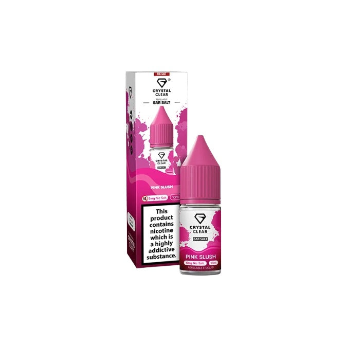 5mg Crystal Clear Bar Salt 10ml (50VG/50PG)