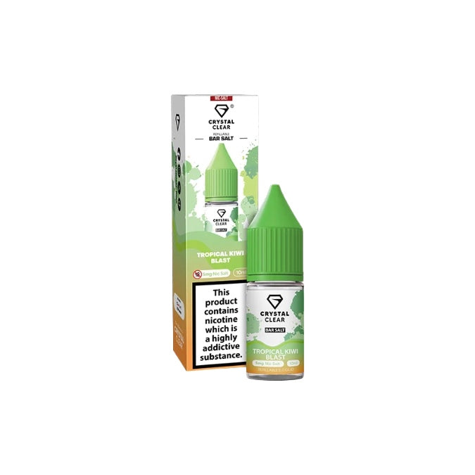 5mg Crystal Clear Bar Salt 10ml (50VG/50PG)