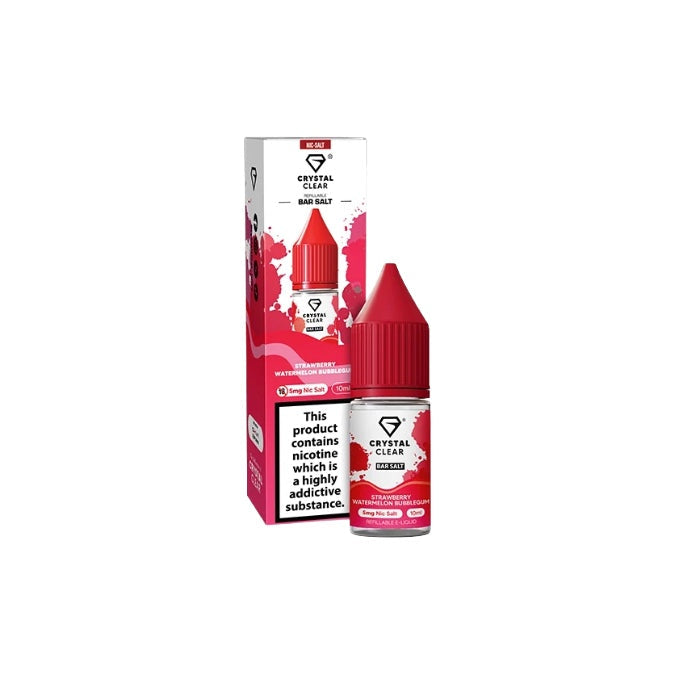 5mg Crystal Clear Bar Salt 10ml (50VG/50PG)