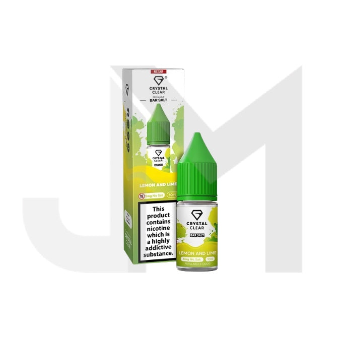 5mg Crystal Clear Bar Salt 10ml (50VG/50PG)