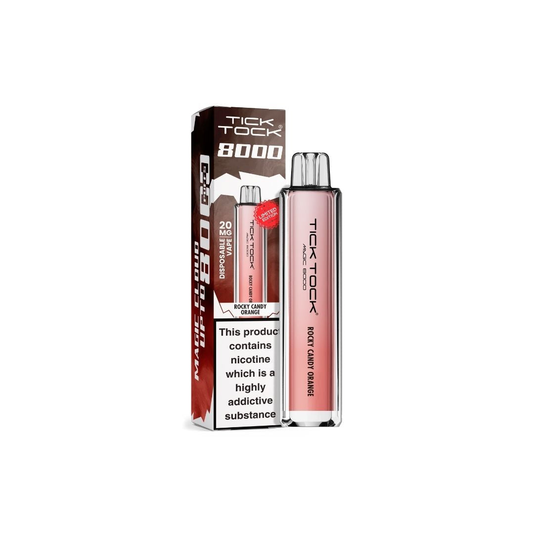 20mg Tick Tock Magic 8000 Prefilled Pod Kit 8000 Puffs
